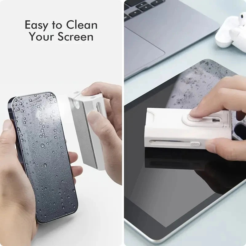 8-in-1 Multi-Purpose Cleaning Kit – Perfect for Keyboards, Screens, and Earphones