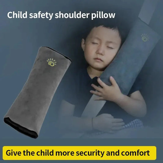 Kids Car Seat Pillow – Safety Seat Belt Shoulder Cushion for Toddler Comfort & Protection